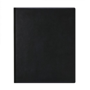 M 8900, CARPETA VINIL. Carpeta con block de 20 hojas a rayas, 2 separadores de documentos, compartimento para tarjeta y ceja para Bolígrafo.