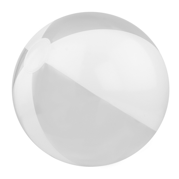 INF 015, PELOTA DE PLAYA. Pelota inflable de plástico de 27 cm de diámetro.